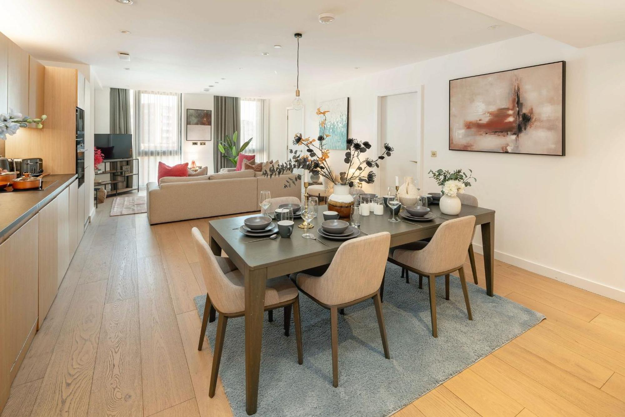 Kings Cross Canal View Apartment *